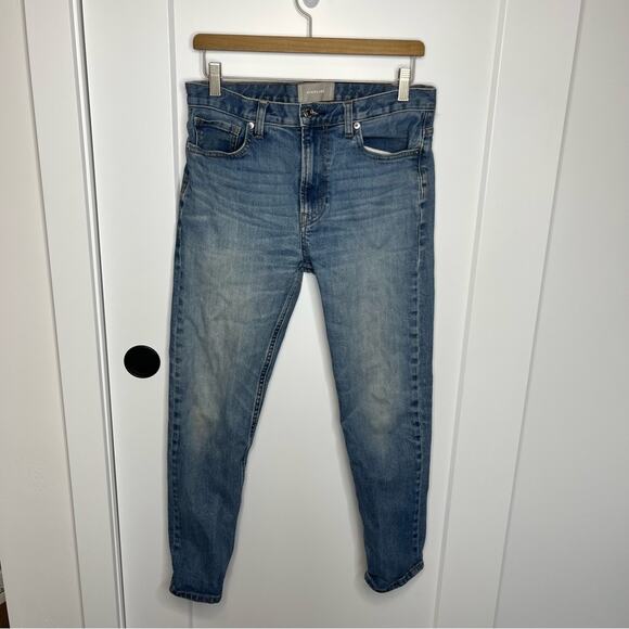 Everlane Light Wash High Rise Skinny Ankle Jeans Size 27 - Picture 2 of 5